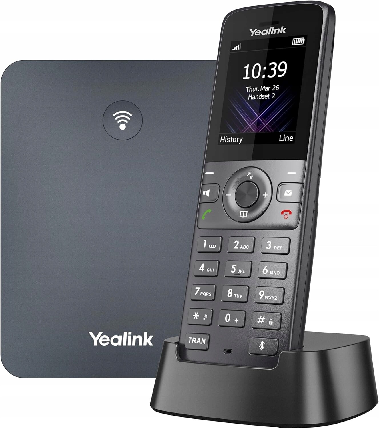 Bezdrátový telefon Dect s základnou Yealink Dect Ip Phone W74P