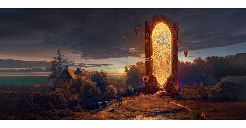 Herní Podložka Pod Myš 90x40 cm Doorway Snake Kraken Wargames