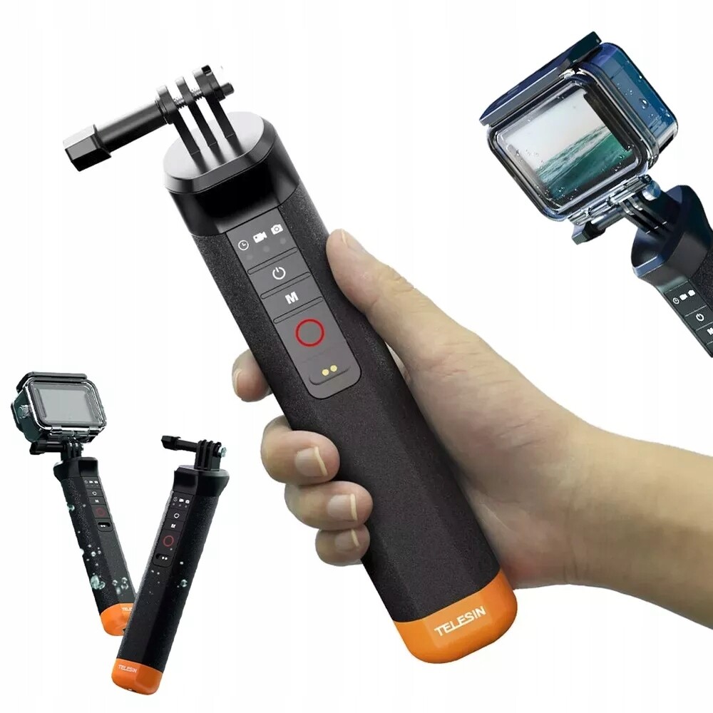 Vztlakový Držák Bóje Pro Sportovní Kamery Go Pro Plovák Telesin S4