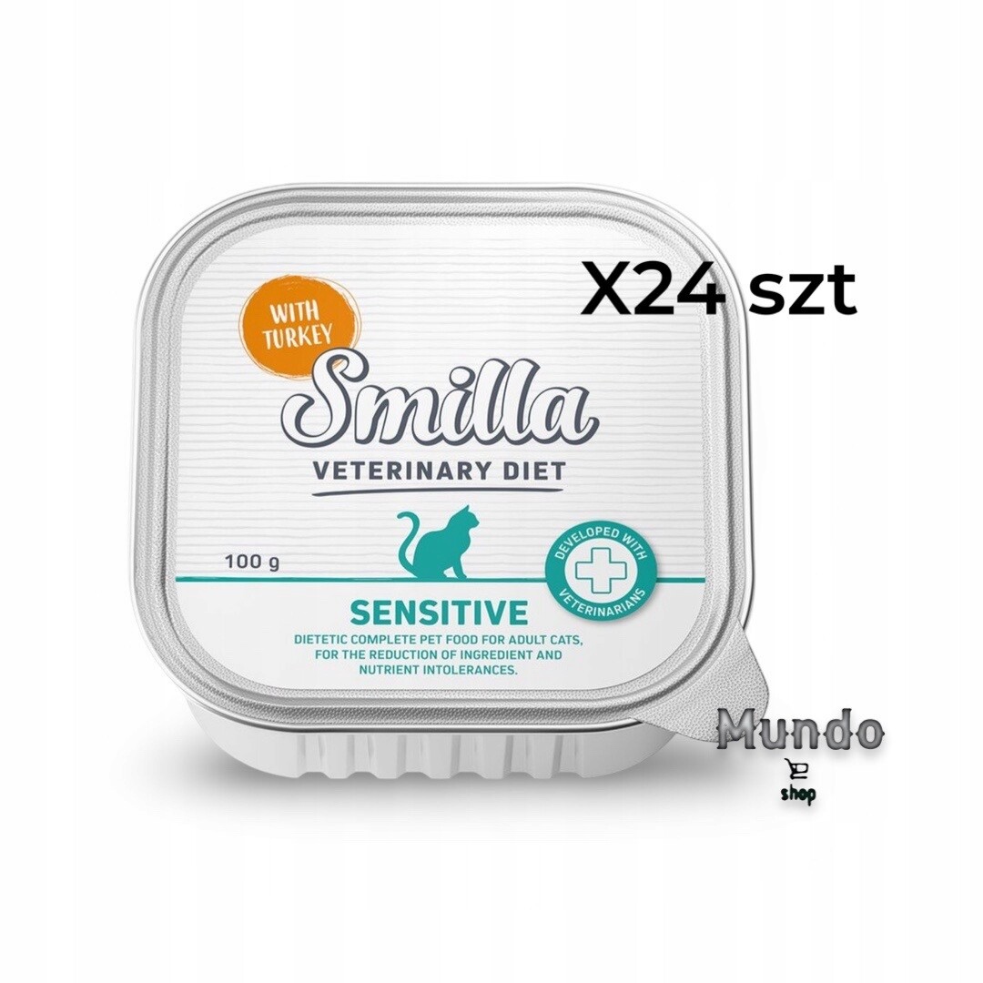 Smilla Veterinary Diet Sensitive s krůtím - 24 x 100 g