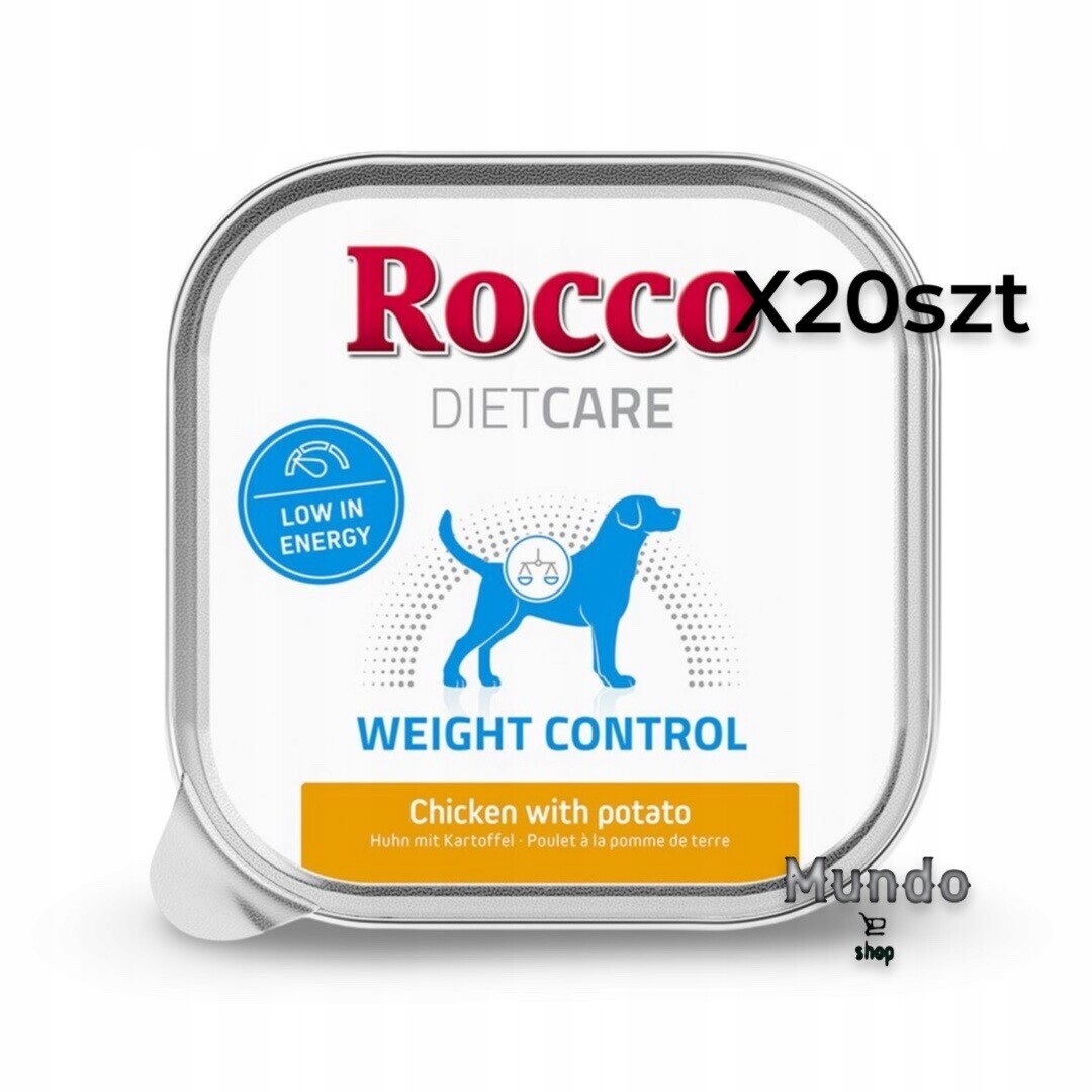 Rocco Diet Care Weight Control kuře s bramborami 150g 10 x 150 g