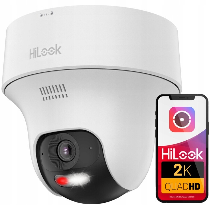 WiFi otočná kamera HiLook Hikvision IPC-F140-LIDF/W 4MPx EasyLink Add-on
