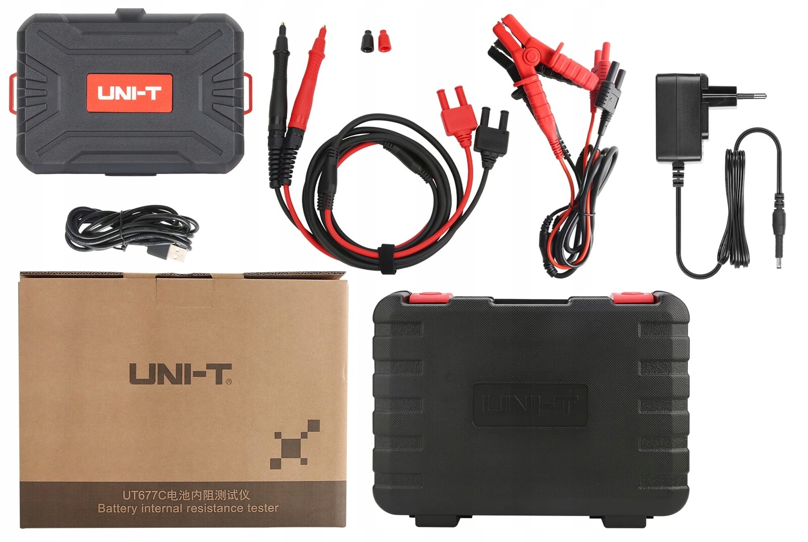 Profesionální tester vnitřního odporu akumulátorů 120V Uni-t UT677C