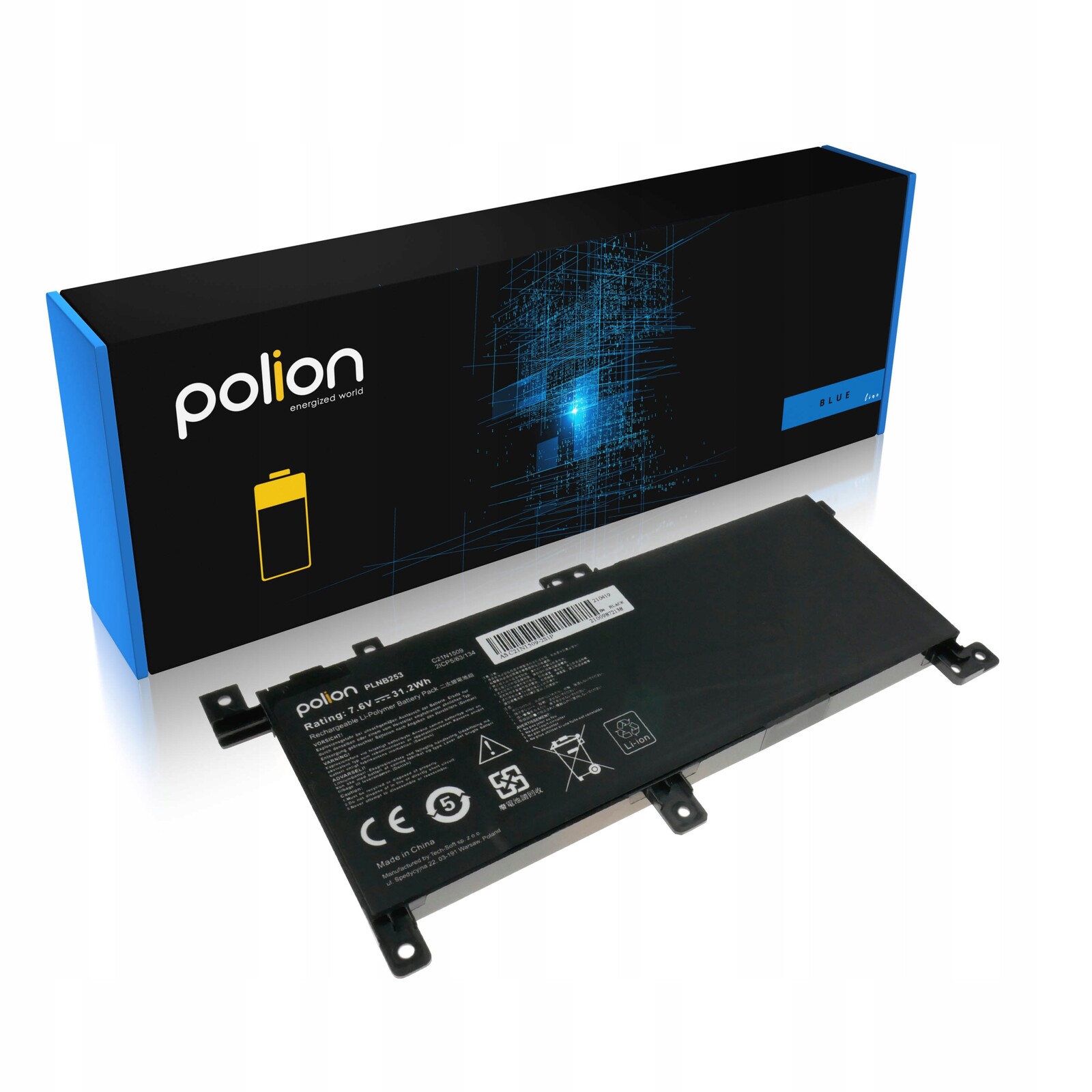 2 x baterie C21N1509 pro Asus X556 X556UA X556UB X556UF X556UJ X556UR X556UV