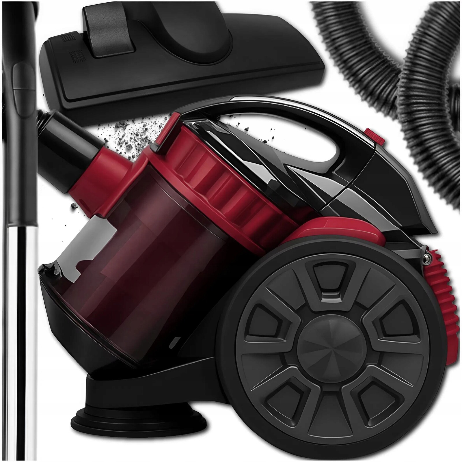 Vysavač 3200 W Hepa Filtr Nádrž 2 L Vysoký Výkon