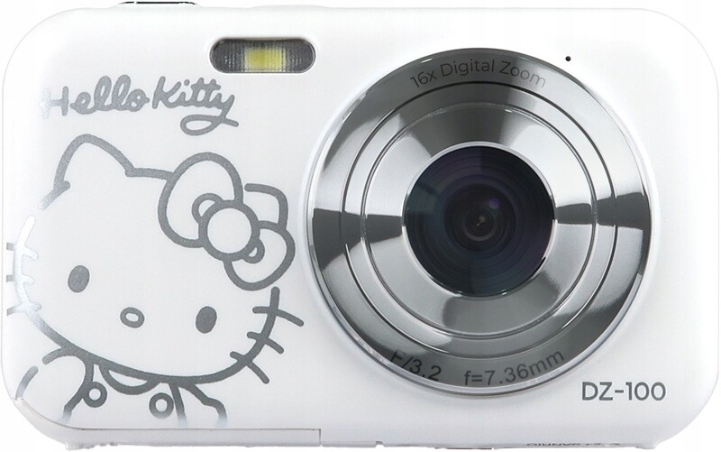 Yashica DZ-100 x Hello Kitty Digital Camera (bílá)