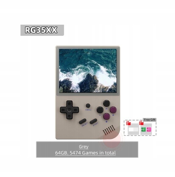 Nová retro přenosná mini konzole Anbernic RG35XX 64GB retro hra