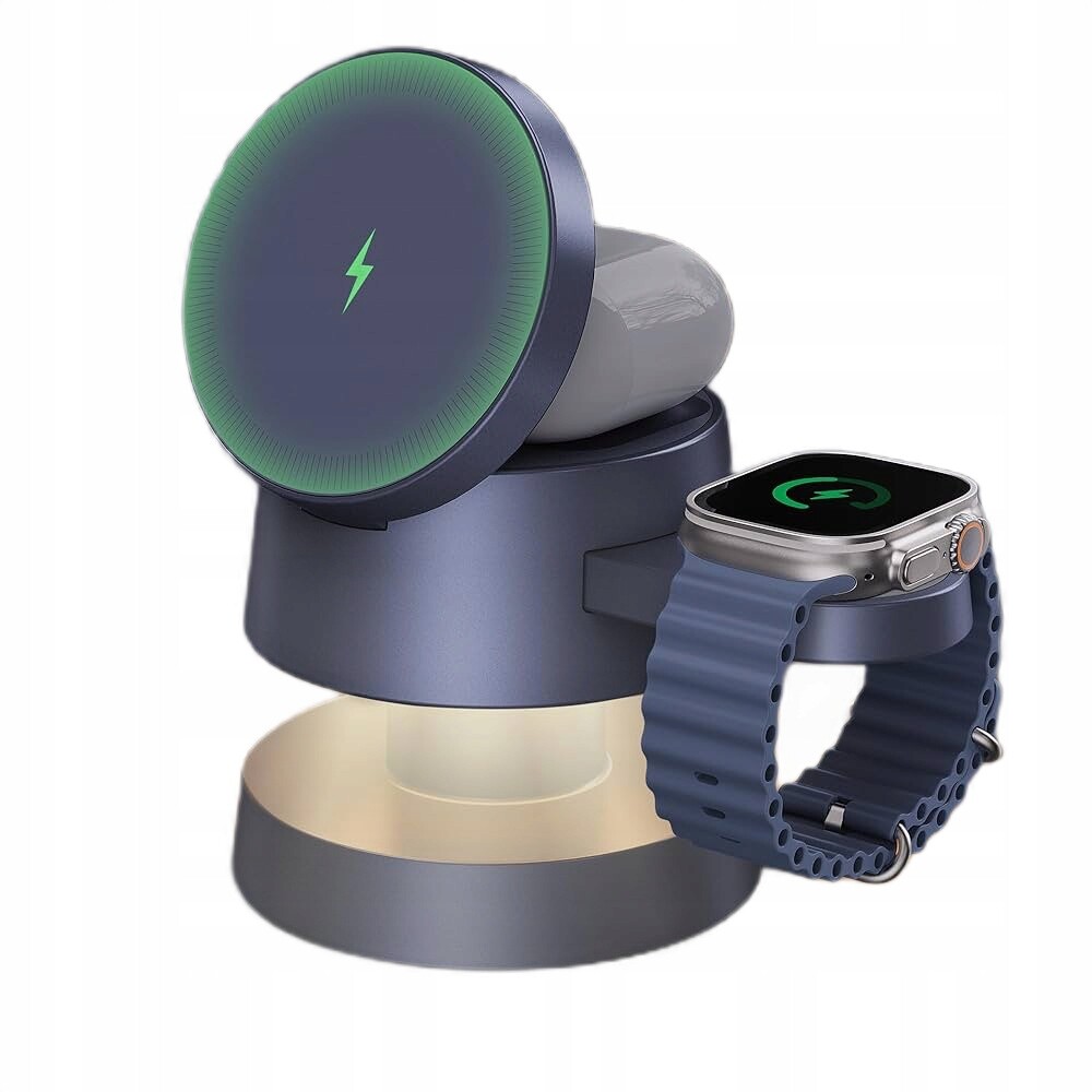 Bezdrátová Nabíjecí Stanice Pro Iphone Airpods Apple Watch