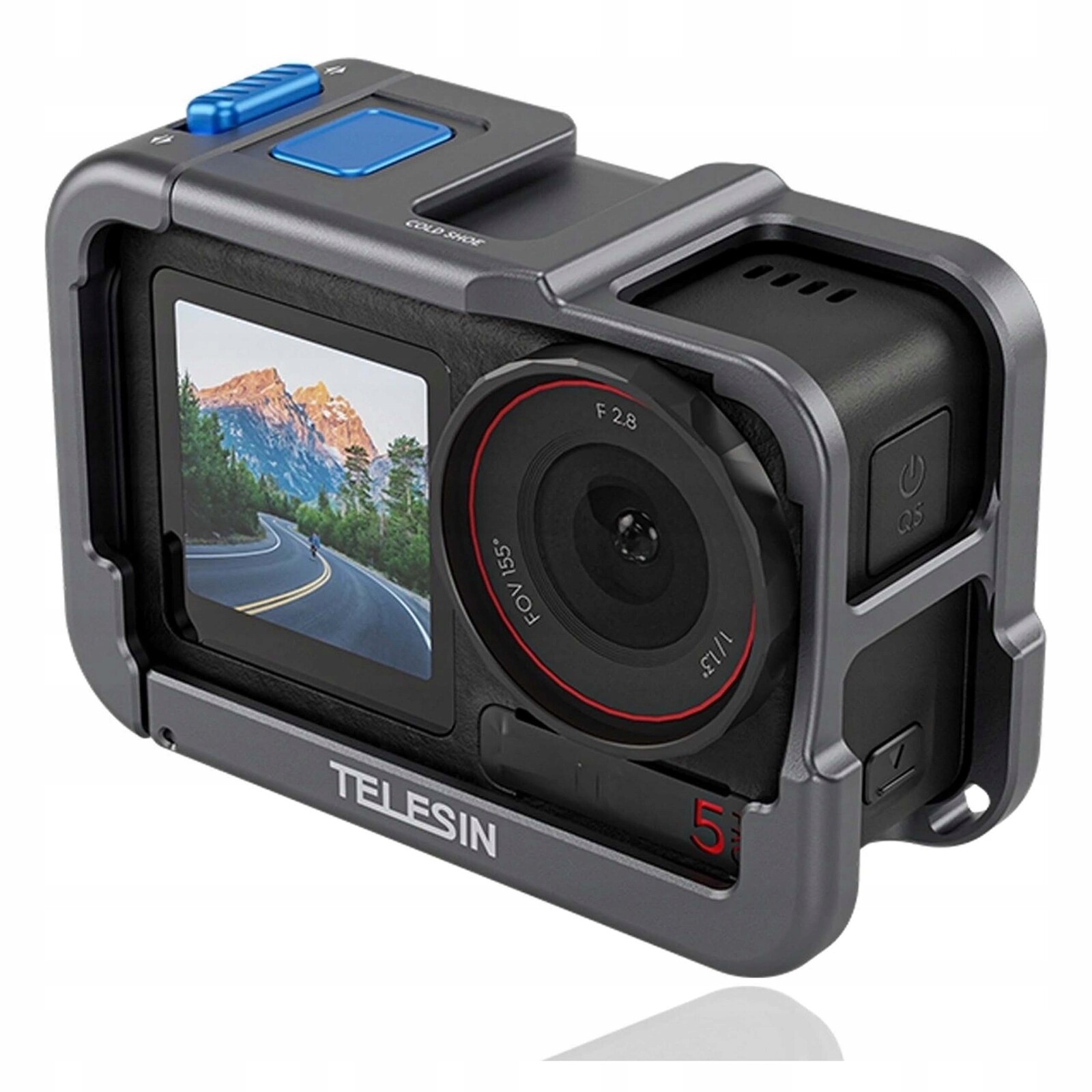 Příslušenství pro Dji Action 5 4 3 – hliníková montážní klec Telesin