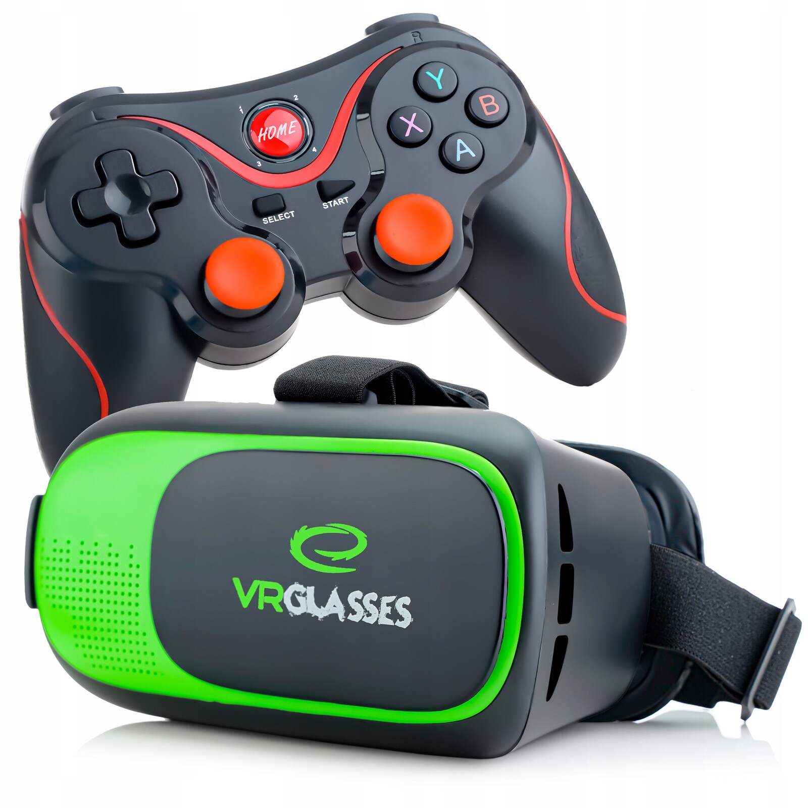 dárek K Hvězdičce Vr Set Brýle Brýle 360 Stupňů +gamepad Bluetooht