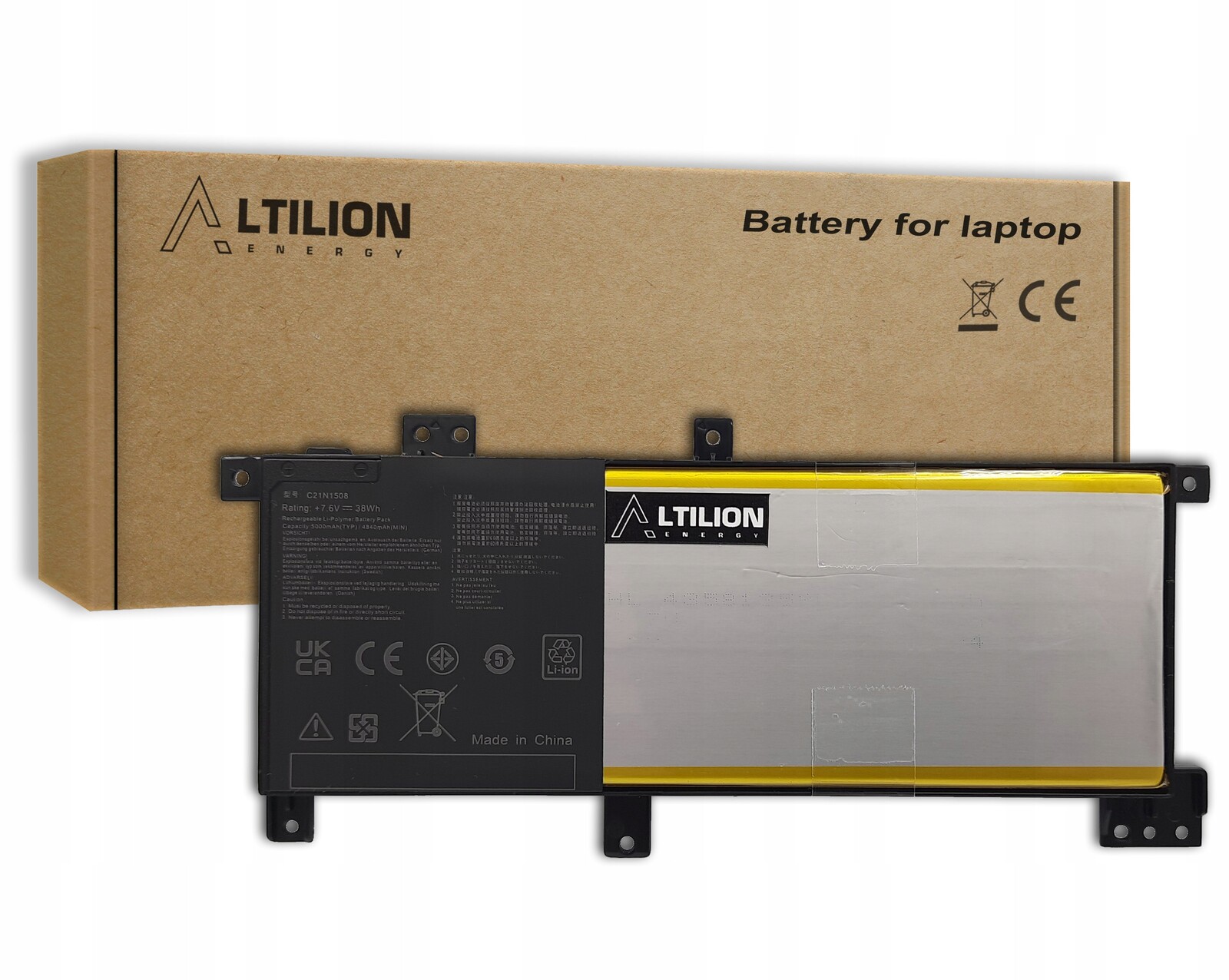 Baterie C21N1508 pro Asus X456 A456 F456 K456