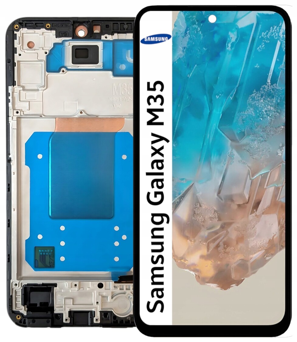 Displej pro Samsung Galaxy M35 LCD displej Incell Rámeček Zila SM-M356B
