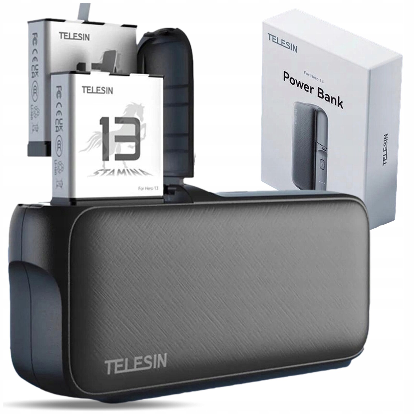 Nabíječka s powerbankou Hub Telesin 10000 mAh pro kameru GoPro Hero 13