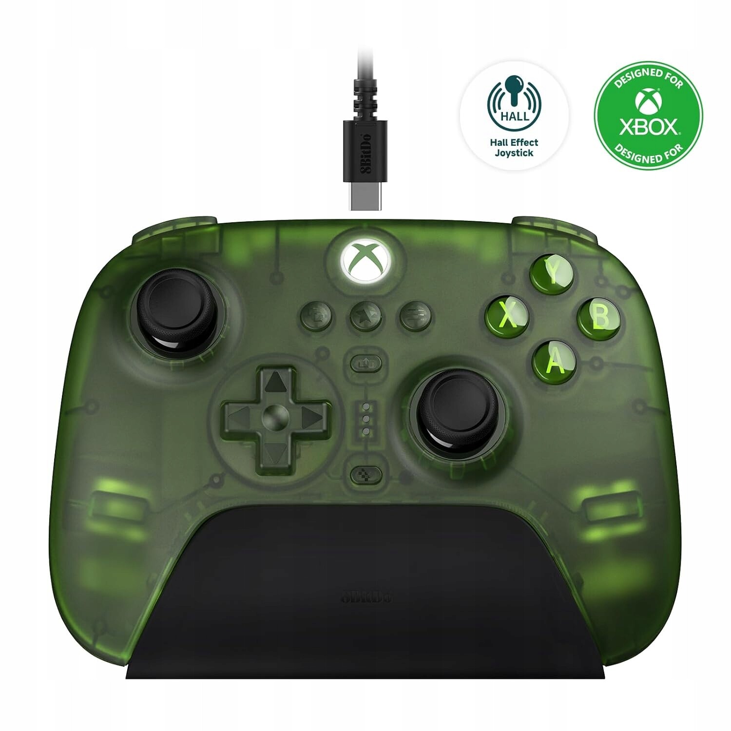 8bitdo Ultimate 3-mode Drátový Ovladač pro Xbox One Series /Bezdrátový PC/And