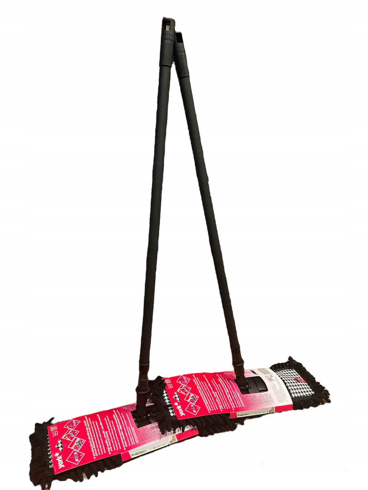York Plochý Mop Pepita Skládací 78-135 CM x 2 kusy