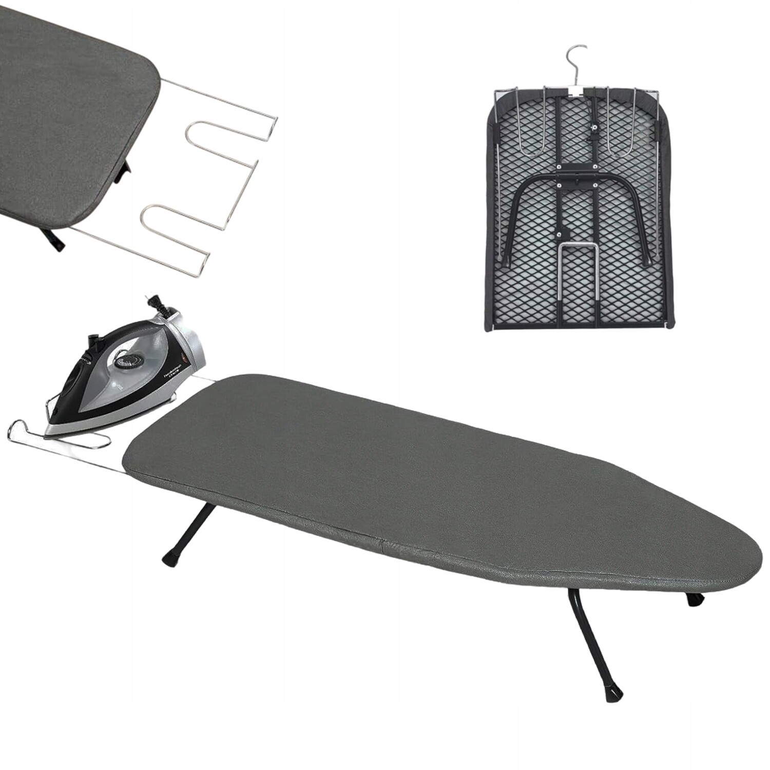 Ocelová Žehlicí Prkno Skládací síťovaná, stabilní