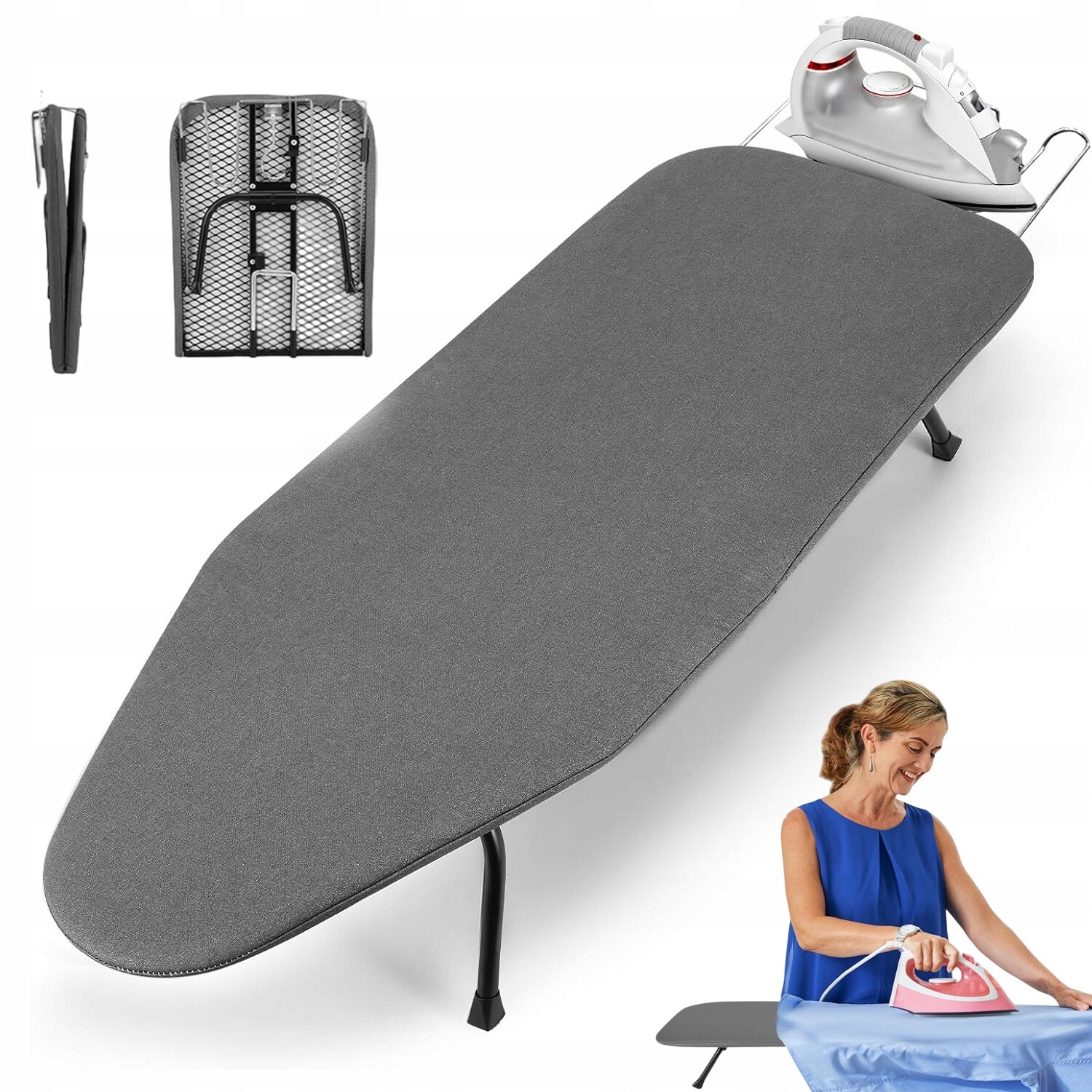 Moderní Skládací Žehlicí Prkno S Háčky