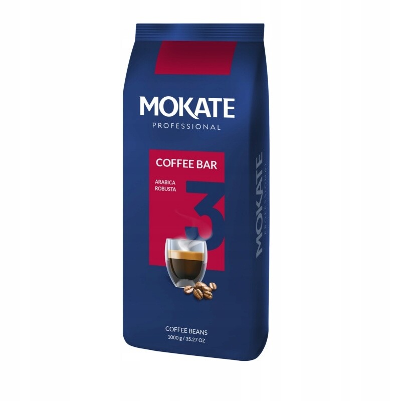 Mokate Professional Coffee Bar Káva , celá zrna, 1000 g
