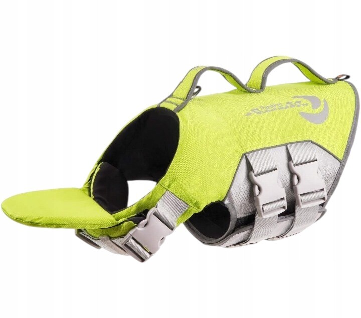 ThinkPet Záchranná vesta pro psa Reflexní rukojeť Nastavitelná Velikost L