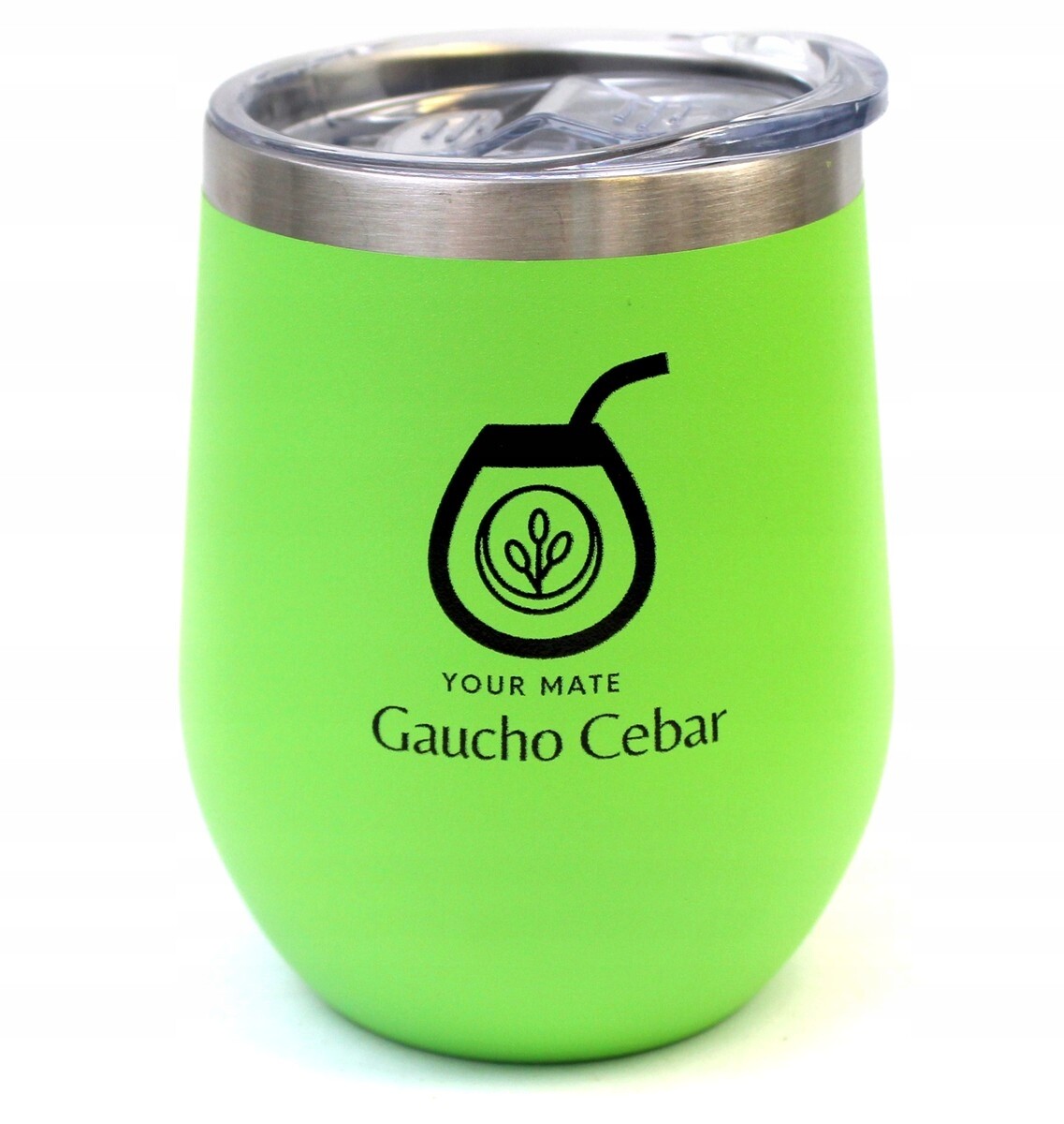 Termohrnek pro Yerba Mate TermoLid Verde 350 ml