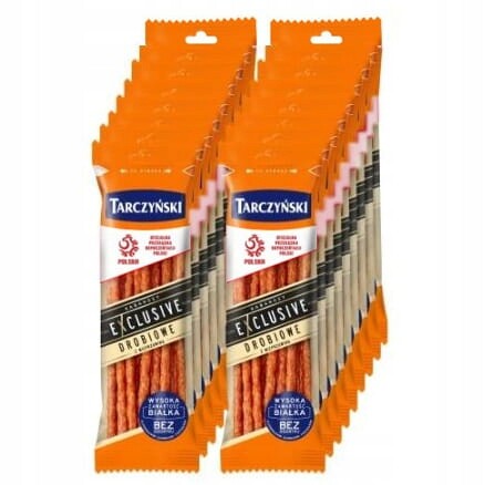 Kabanosy Exclusive Drůbeží Tarczyński sada 16 x 105 g