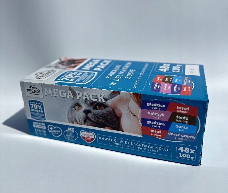 Frendi MIX Velká Paka kapsička pro kočky mix rybích příchutí 100g 2x48ks