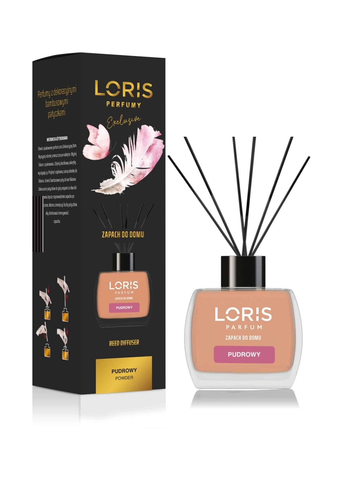 2 x Loris Pudrová Vůně Do Domácnosti 120 ML