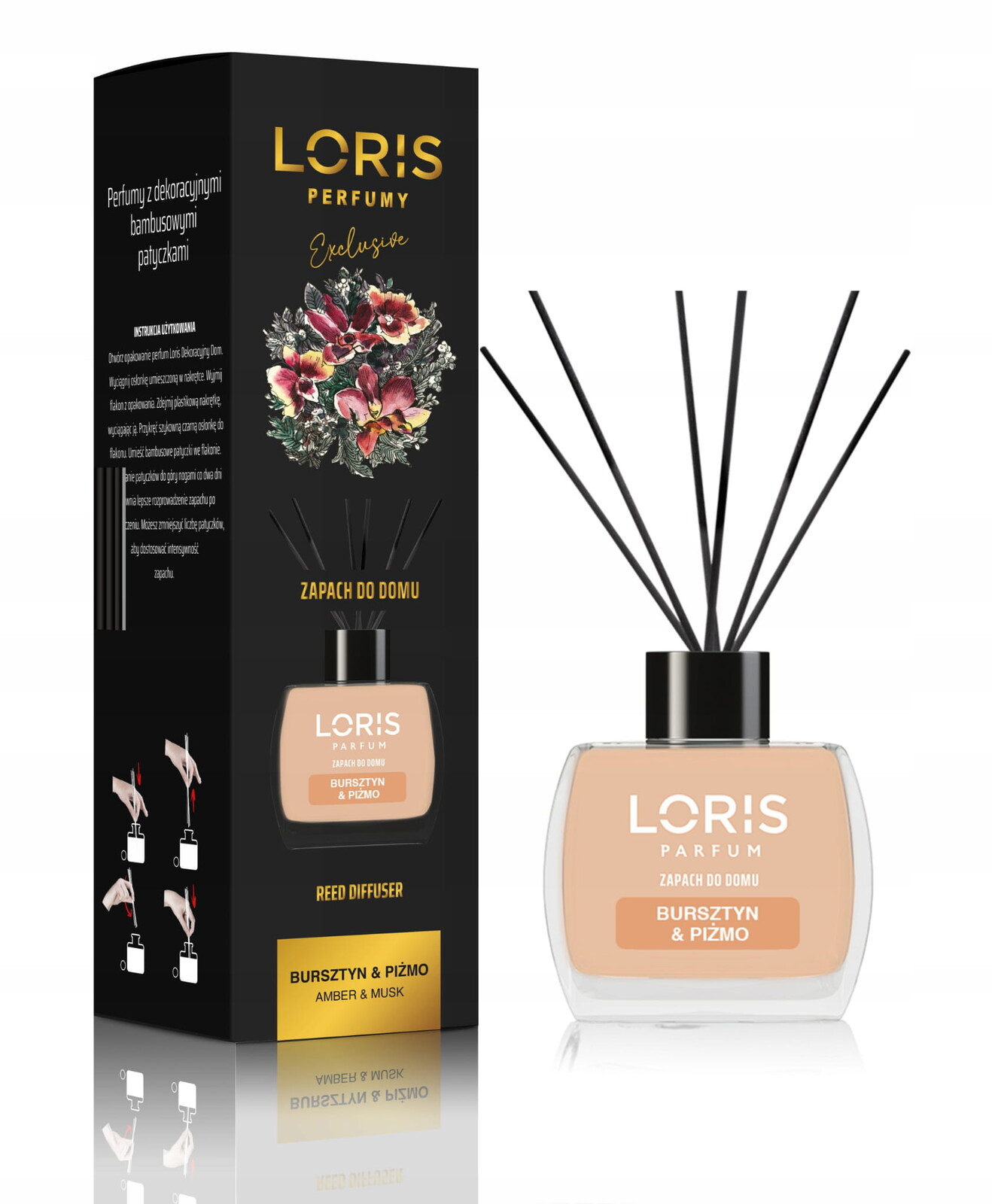 2 x Loris jantarové pižmo Vůně Do Domácnosti 120 ML