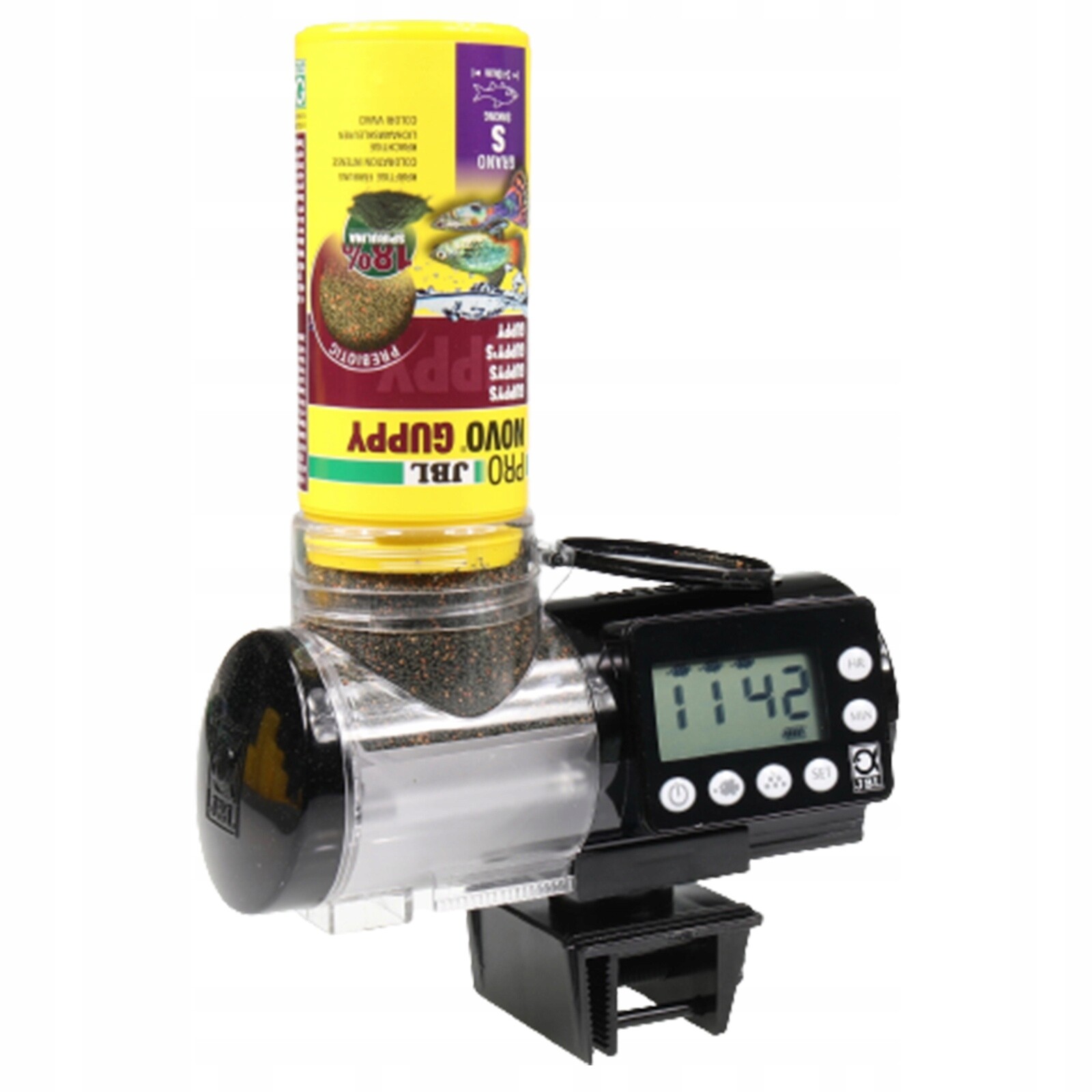 Automatické Krmítko Pro Akvarijní Ryby Dávkovač Krmiva 125 ML