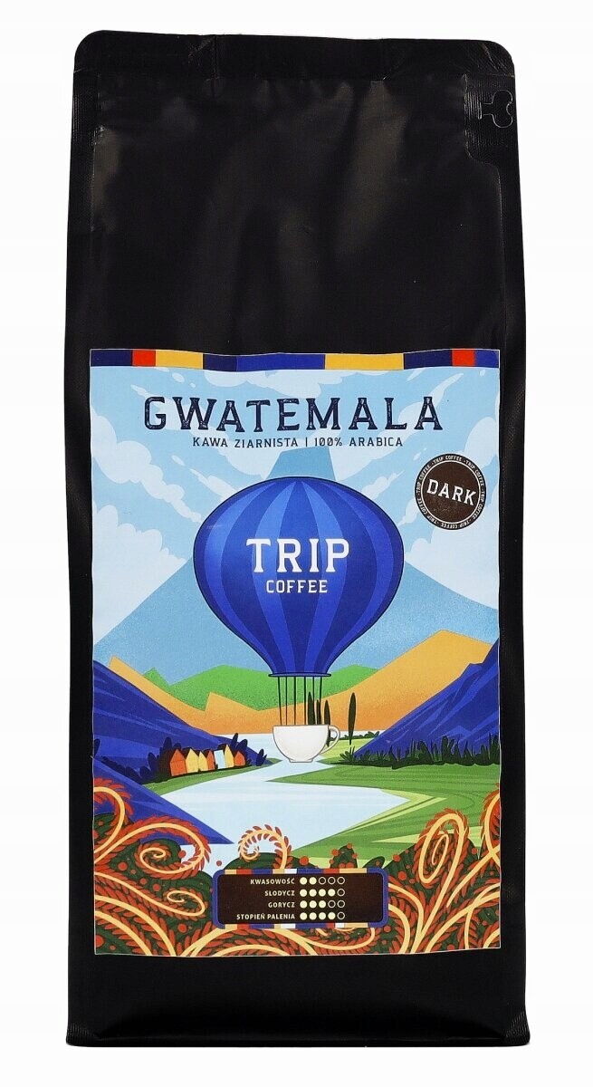 Káva zrnková Trip Coffee Guatemala Dark 1 kg 100% arabica