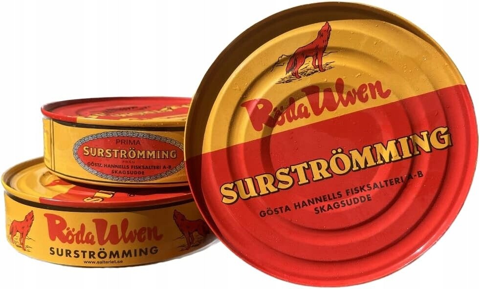 smrdutý sleď, smrdutá ryba, smrdutá konzerva s švédskou smrdutou rybou