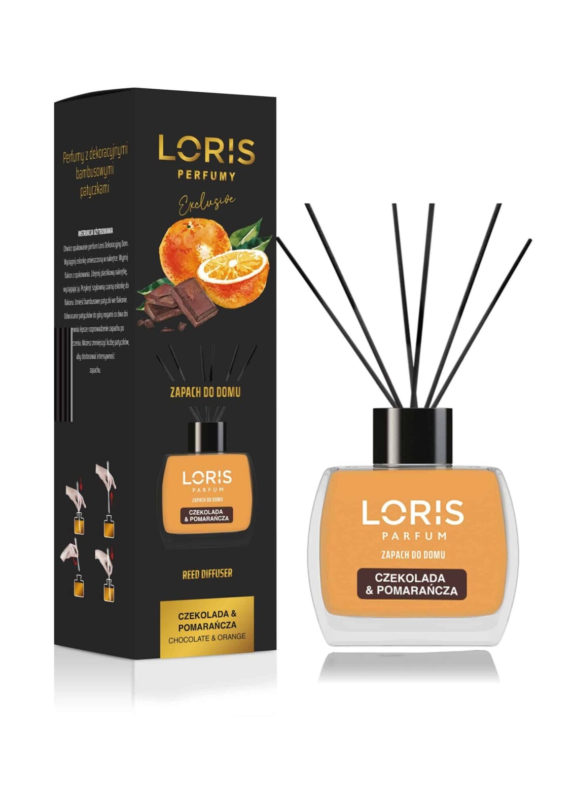 2 x Loris Čokoláda Pomeranč Vůně Do Domácnosti 120 ML