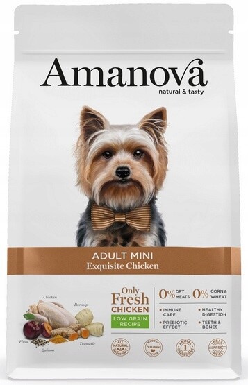 Amanova Dog Adult Mini Sensitive Salmon Deluxe losos 2 kg