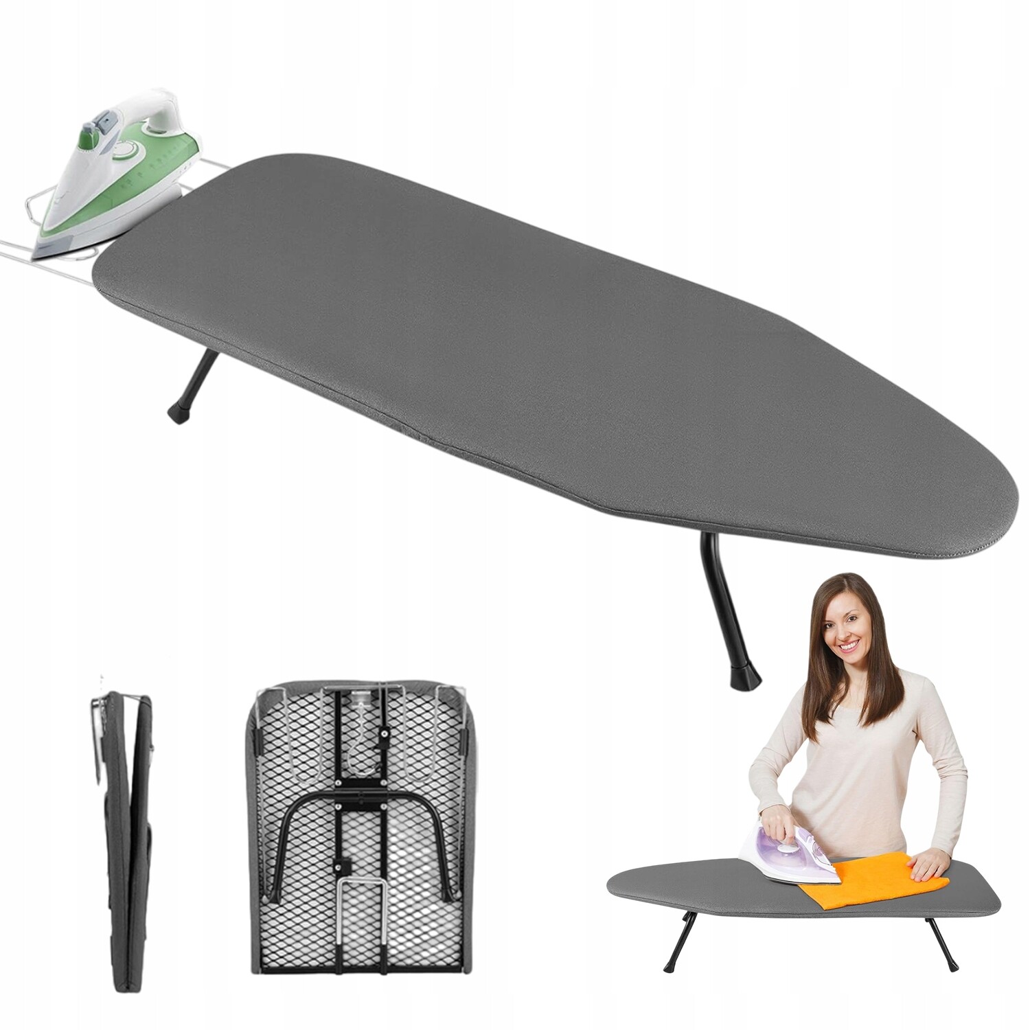 Žehlicí prkno s držákem na žehlička 76.2x29 Cm