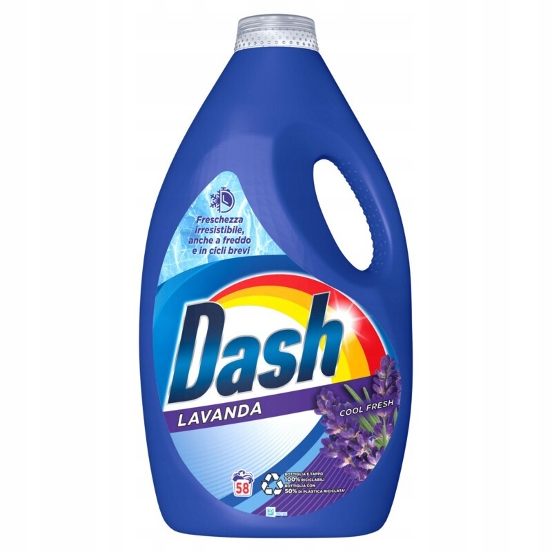 Dash Lavanda – Tekutý prací prostředek na tkaniny 2900 ml (58 praní)