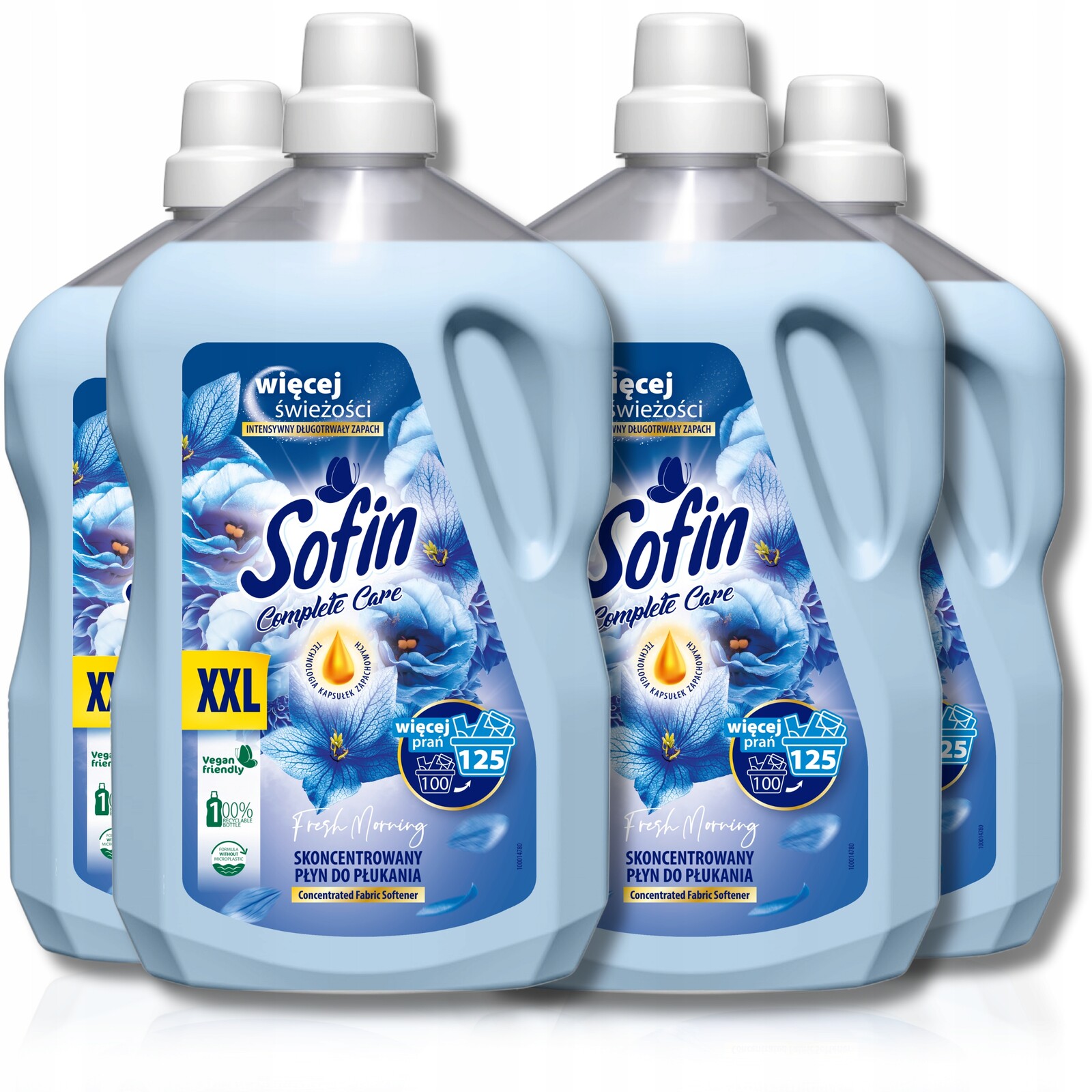 Sofin tekutá aviváž Fresh Morning XXL 2,5l x 4 ks (400 praní)
