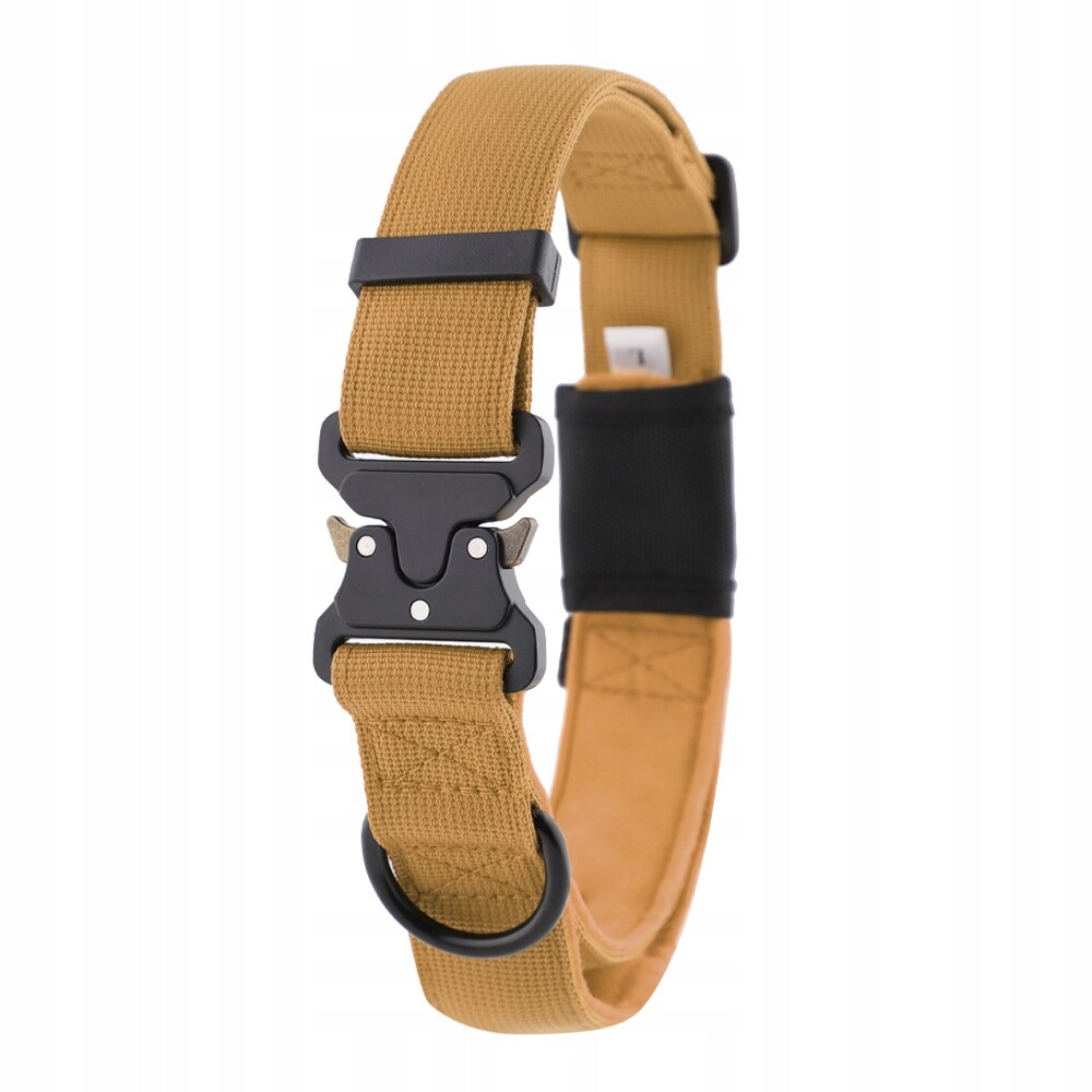 Obojek pro belgického německého taktického ovčáka hnědý Huggy Doggy L