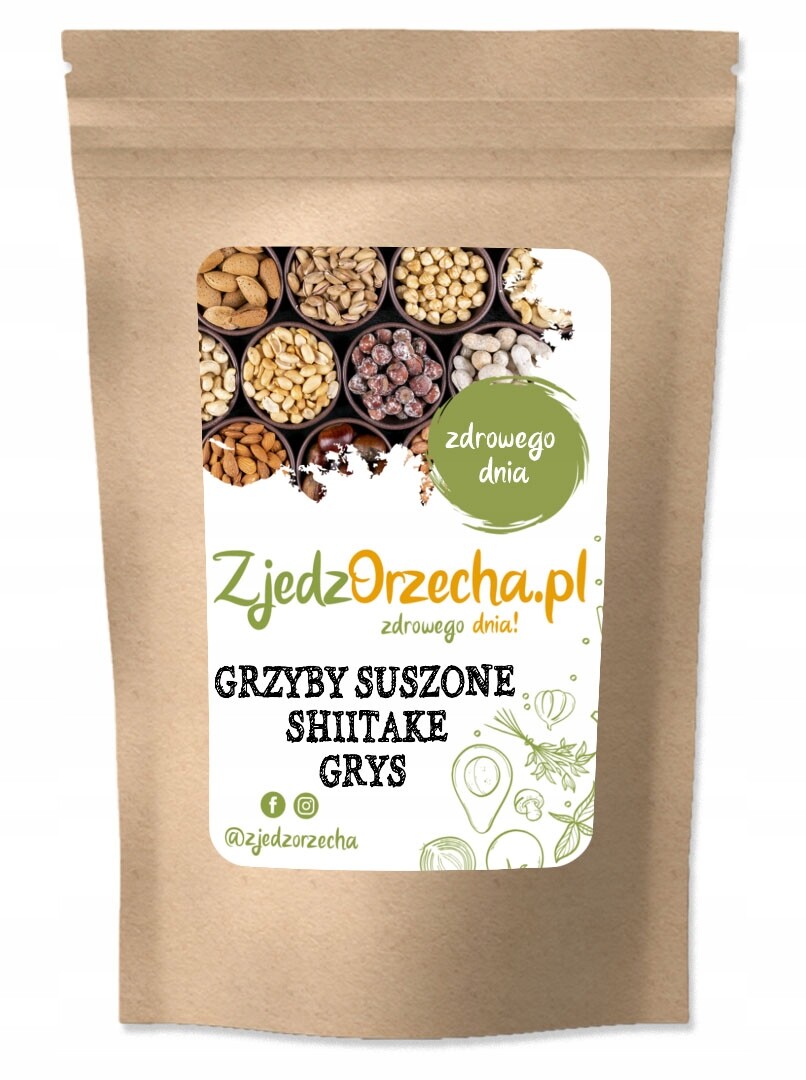 Sušené houby Shiitake grys 10 kg recept
