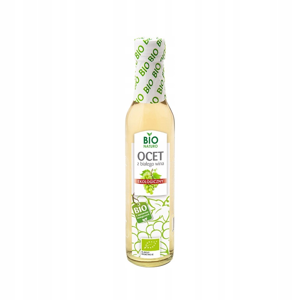 BIOnaturo Ocet z bílého vína Bio 250 ml Set: 6 ks
