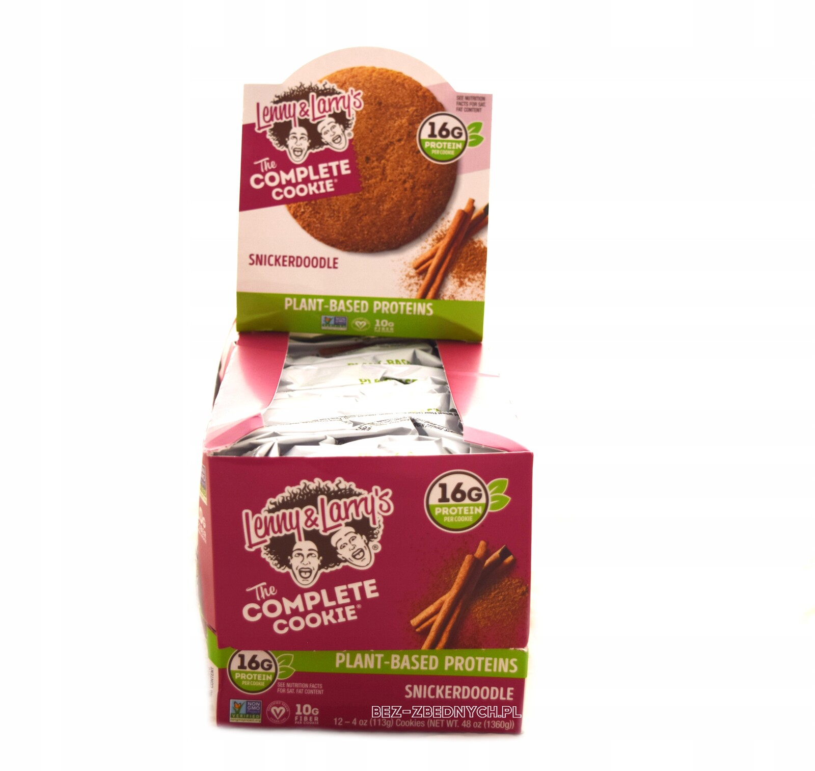 Lenny & Larry's The Complete Cookie 113g Vege Plant Non Gmo Skořice