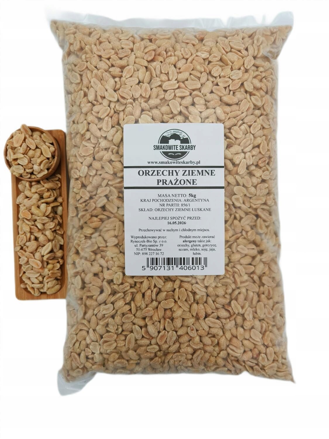 Pražené arašídy 5 kg