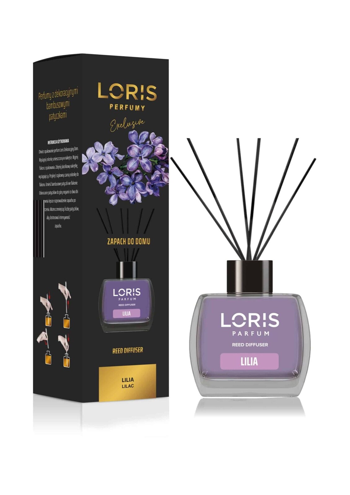 2 x Loris Tyčinky Parfum Lilia 120 ml