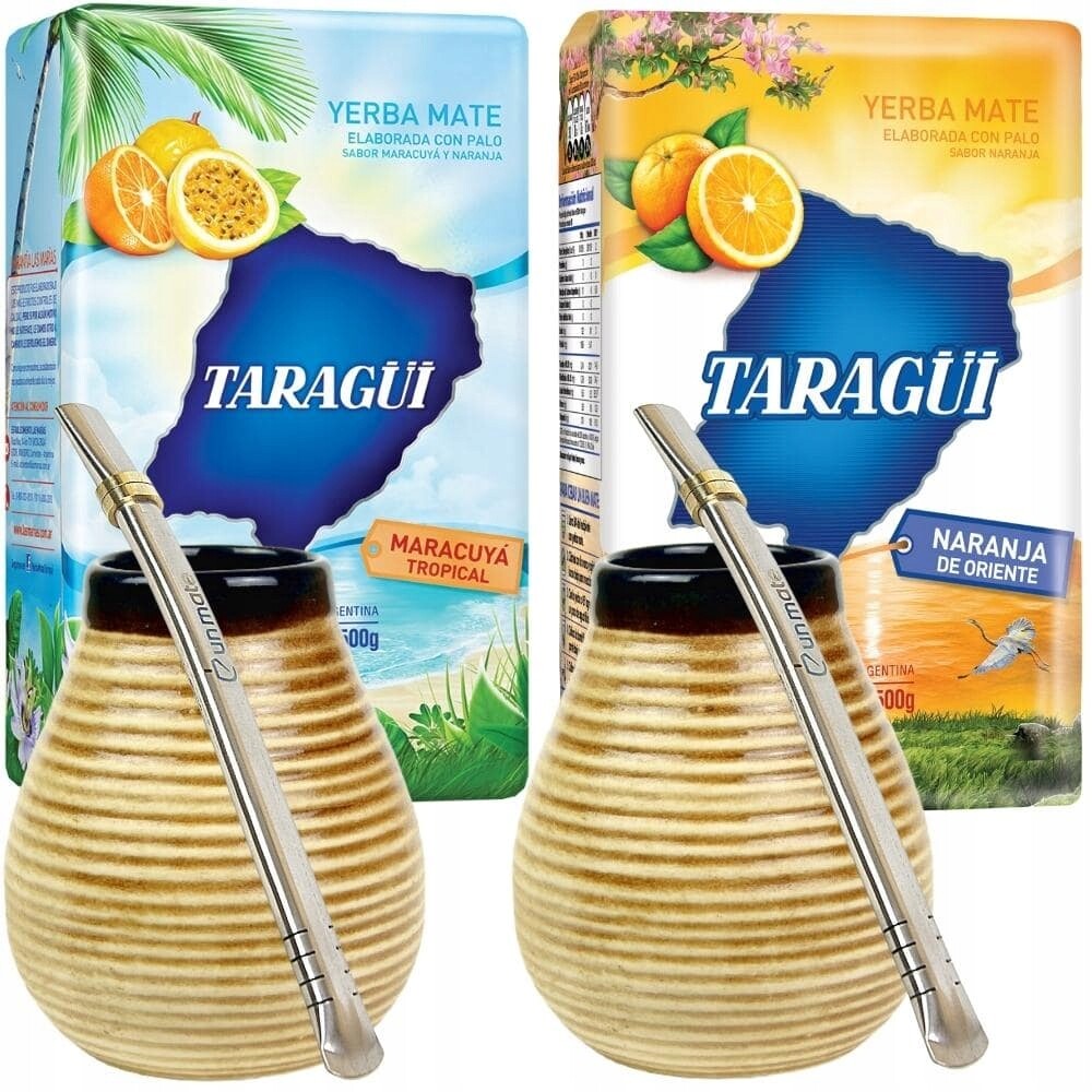 Sada Yerba Mate pro dva Taragui Ovocná 1kg