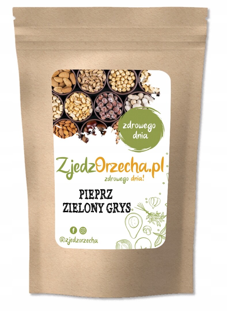 Zelený Pepř V Grysu, Grys 1000 g 1 kg