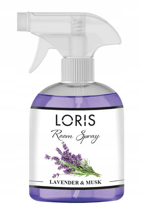 2 x Looris Room Spray Levandulový parfémovaný pižmový sprej 500 ml