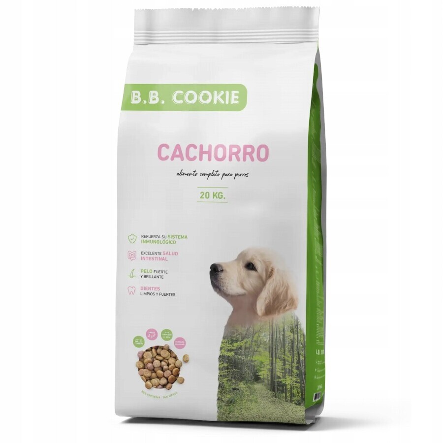 Suché Krmivo pro psy B.b. Cookie Puppy s vitamíny pro štěňata 20 kg