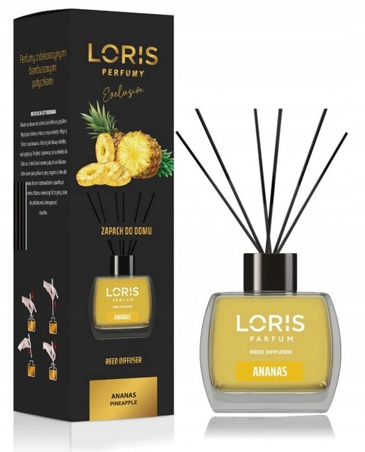 2 x Loris Parfum tyčinky ananas 120 ml