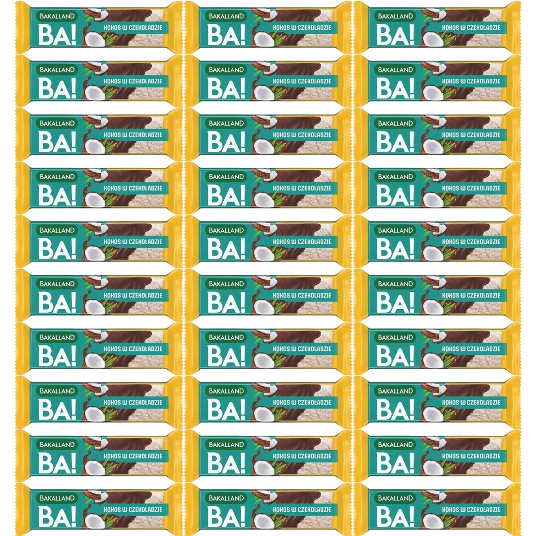 Bakalland Yem Go Kokosová tyčinka 40 g x 30 kusů