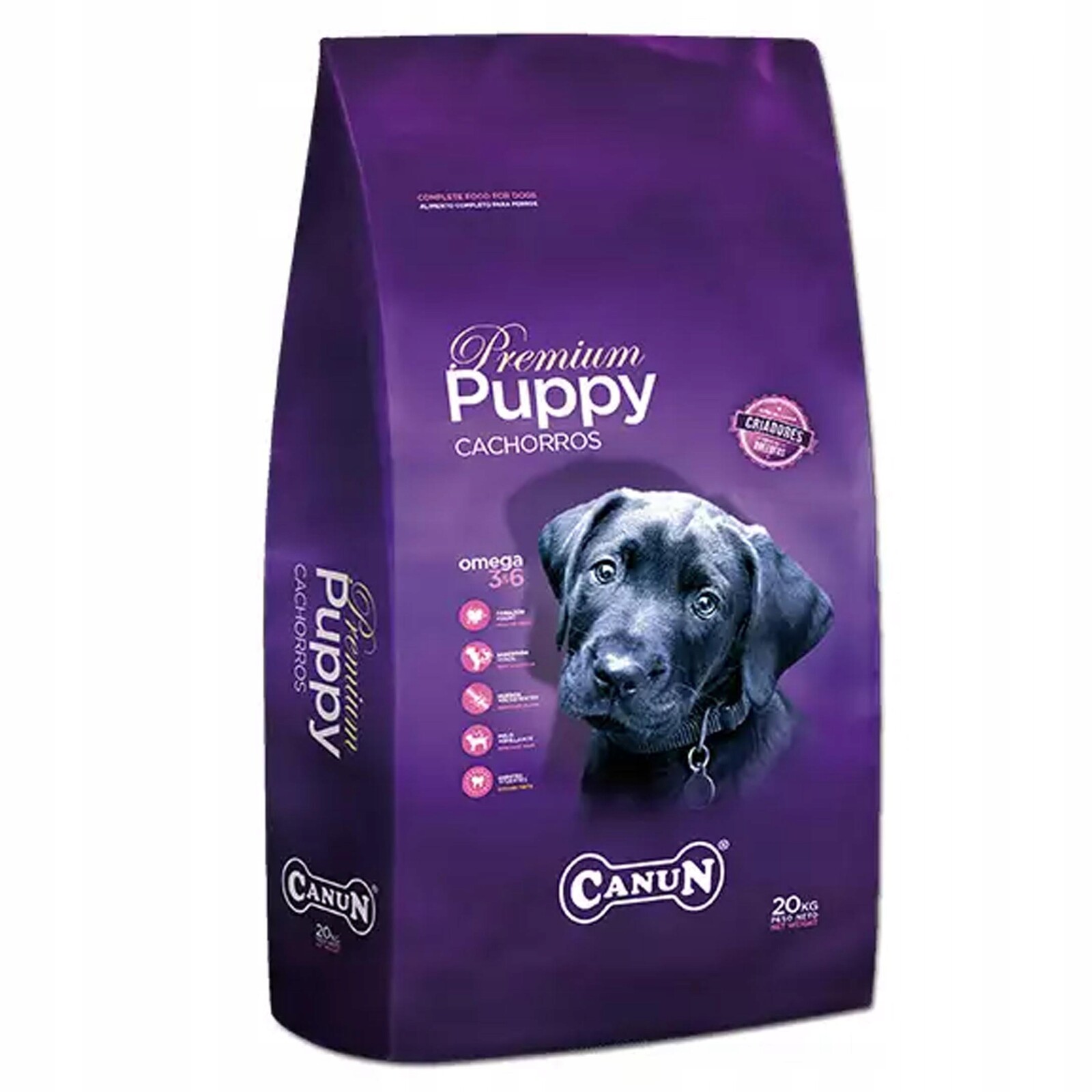 Suché Krmivo pro psy Canun Puppy pro štěňata od 1 měsíce 20 kg