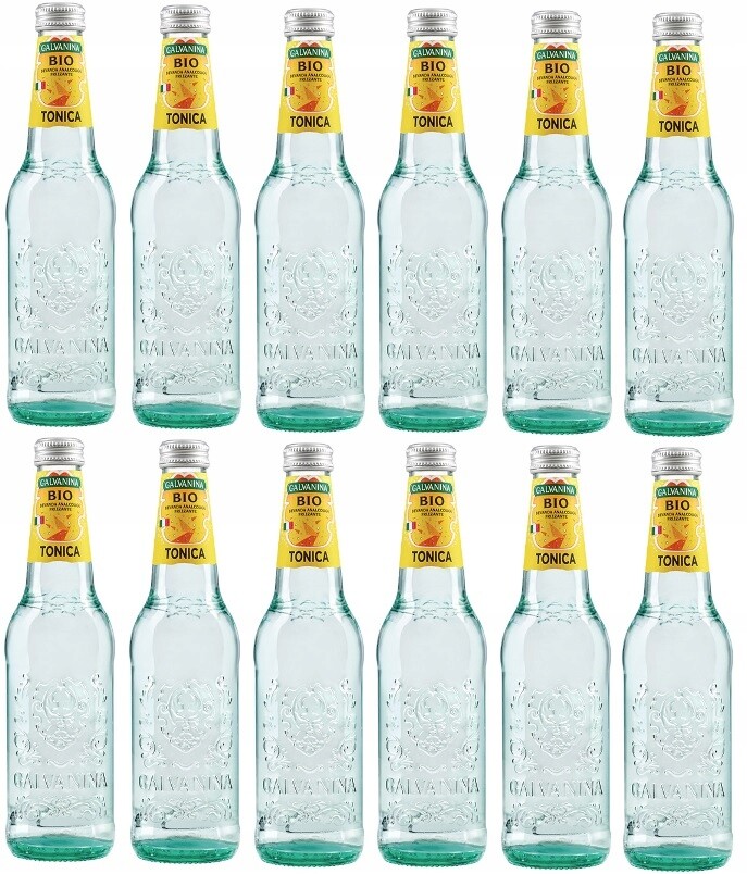 12 x Oranžáda Galvanina Gazovaná Bio Tonikum 350 ML
